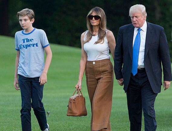 儿子个性更像特朗普还是自己?美国第一夫人这么说|巴伦|梅拉尼娅|第一夫人_新浪新闻