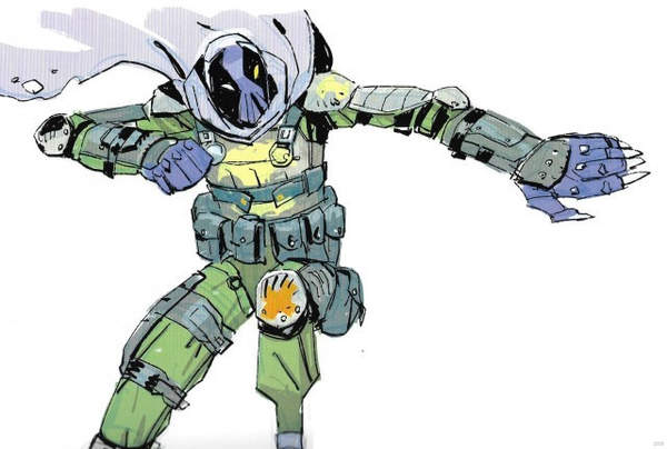 其中那里的超级英雄就是蜘猪侠彼得波克,自带锤子打人,闻到香肠会原地