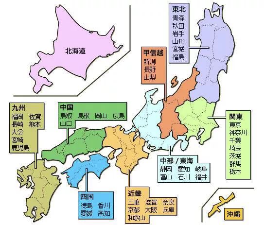 参赛者分为全国6个地区(北海道·东北,关东,关西,中部,中国·四国