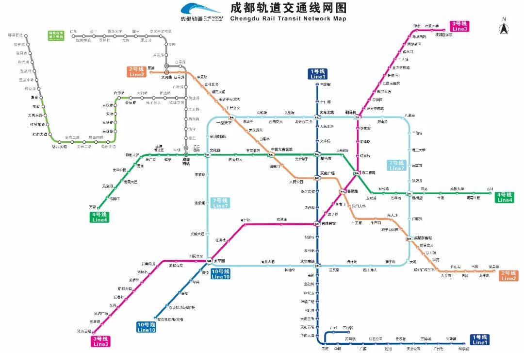 成都地铁10号线路图图片