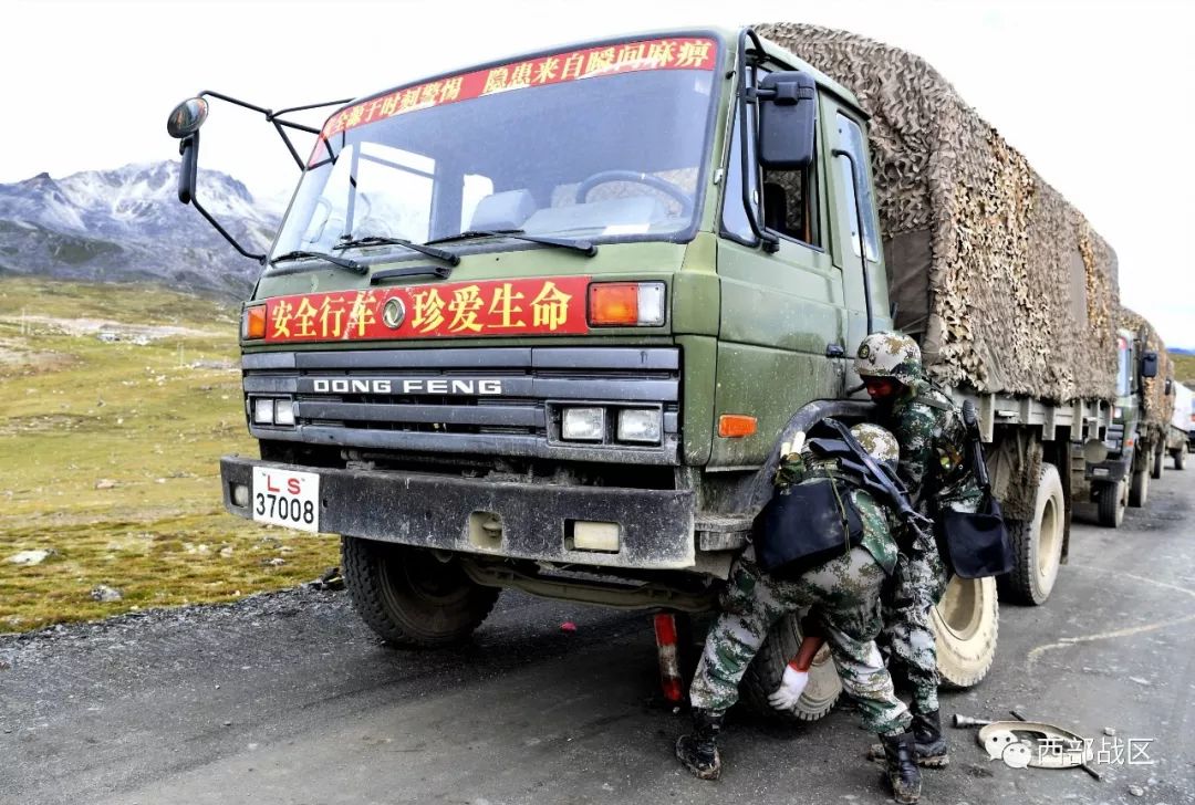 高原汽车兵:我们不仅会开车,更能打胜仗|高原|汽车兵|分队_新浪军事