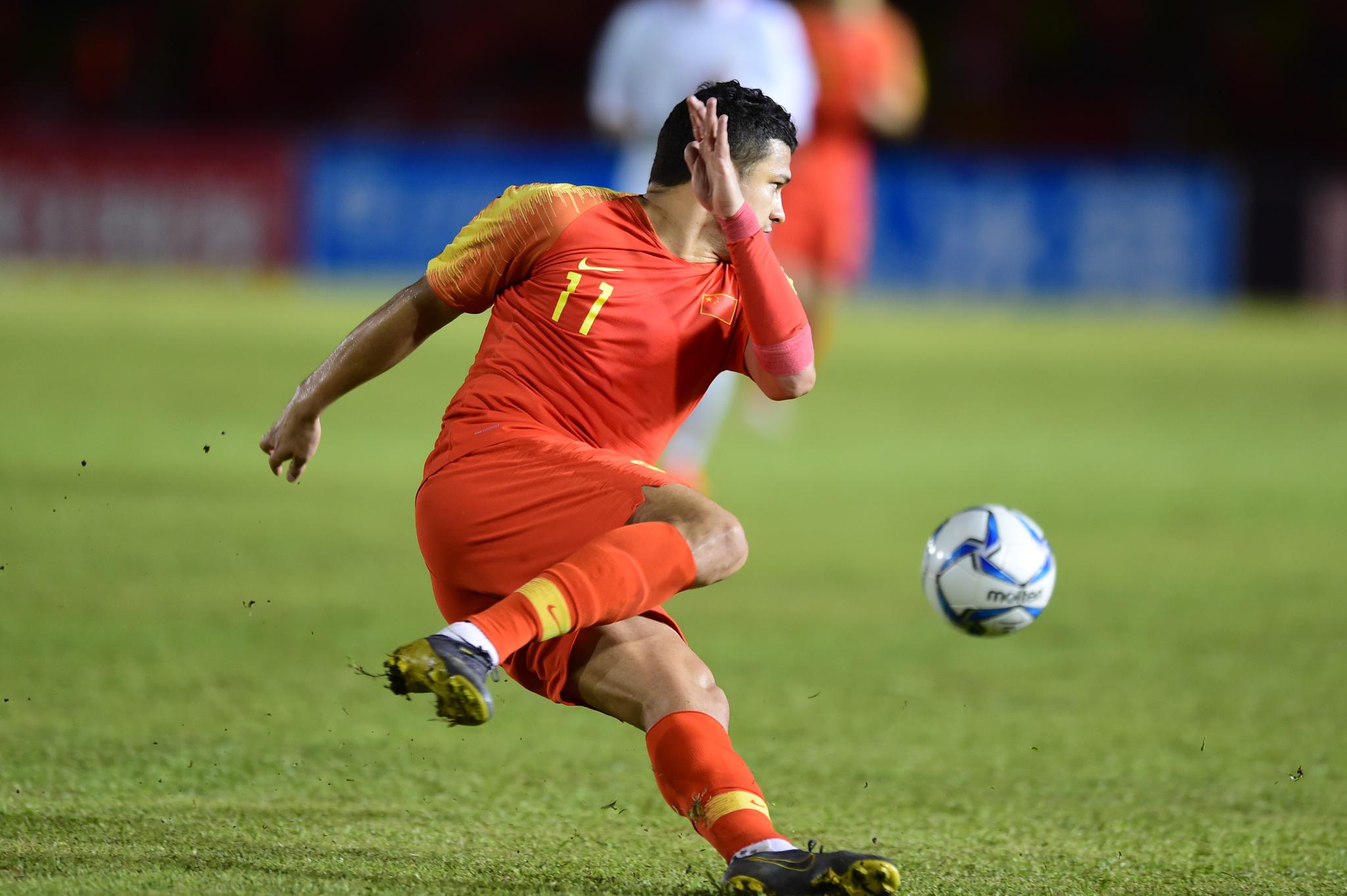 足球丨世预赛:中国队战平菲律宾队