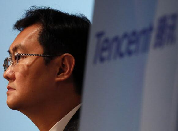图为腾讯集团创首人马化腾。路透社