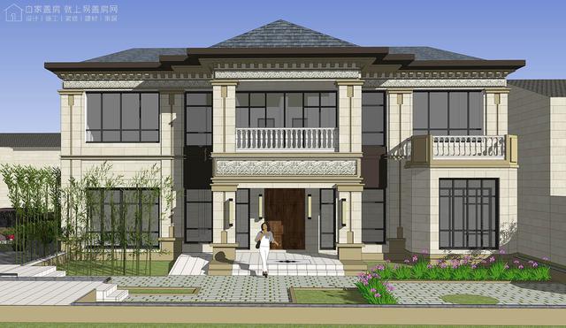 三段式传统欧式别墅欧式格调淋漓尽致浪漫风情娓娓道来