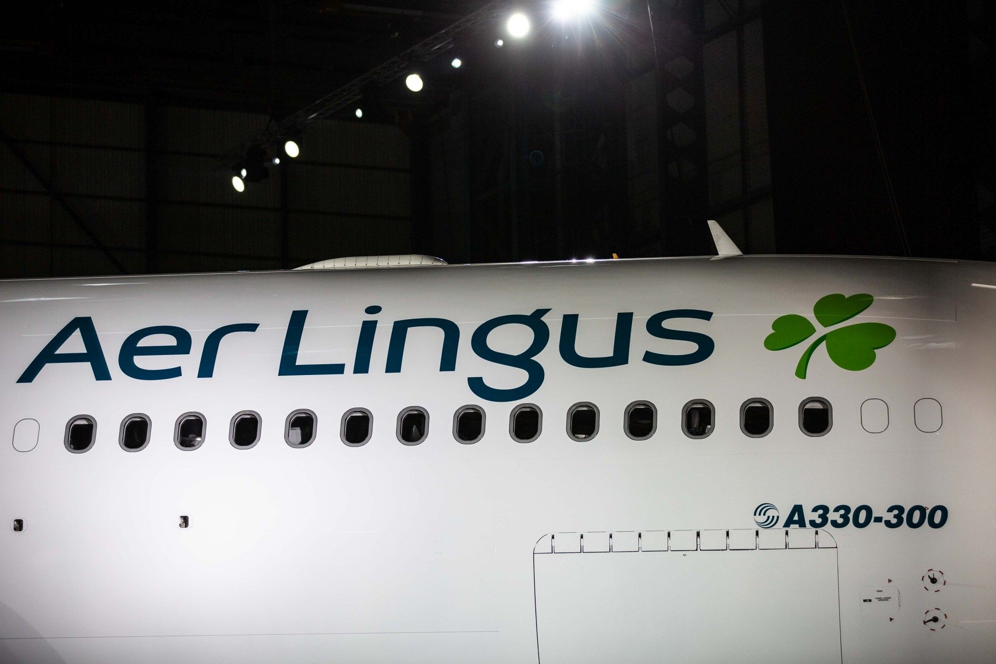 美图爱尔兰航空新涂装a330飞机亮相