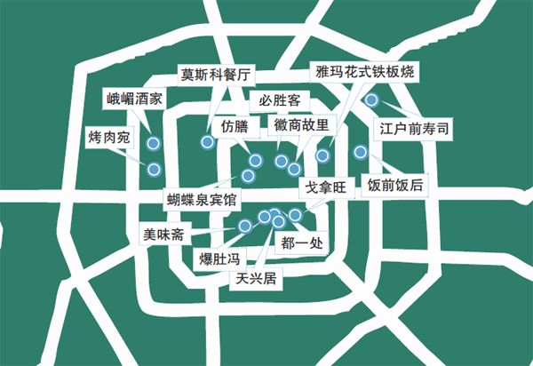 北京十大餐饮品牌美食地图