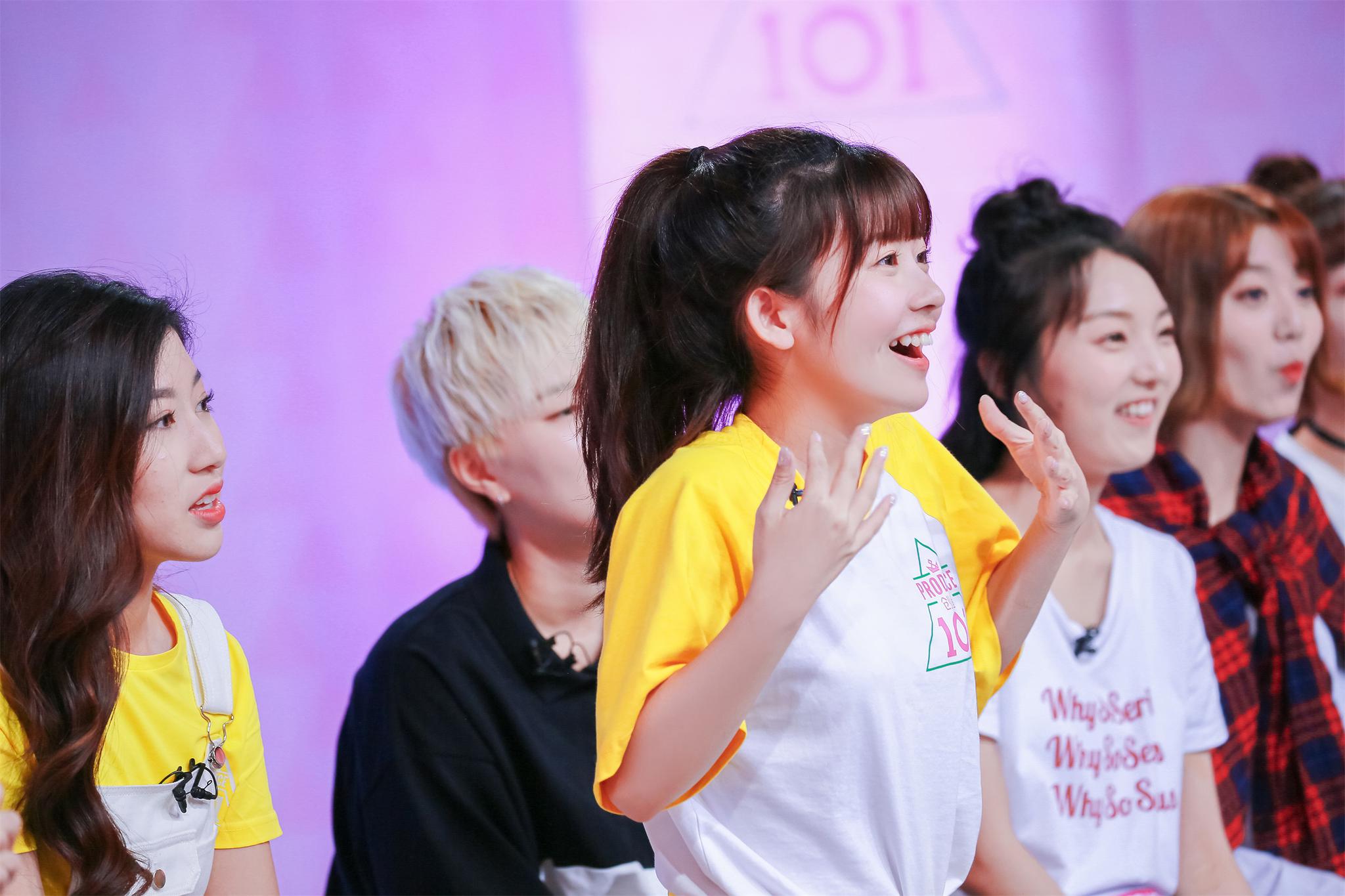 《创造101》赖美云综艺感爆棚 神模仿获ella大赞