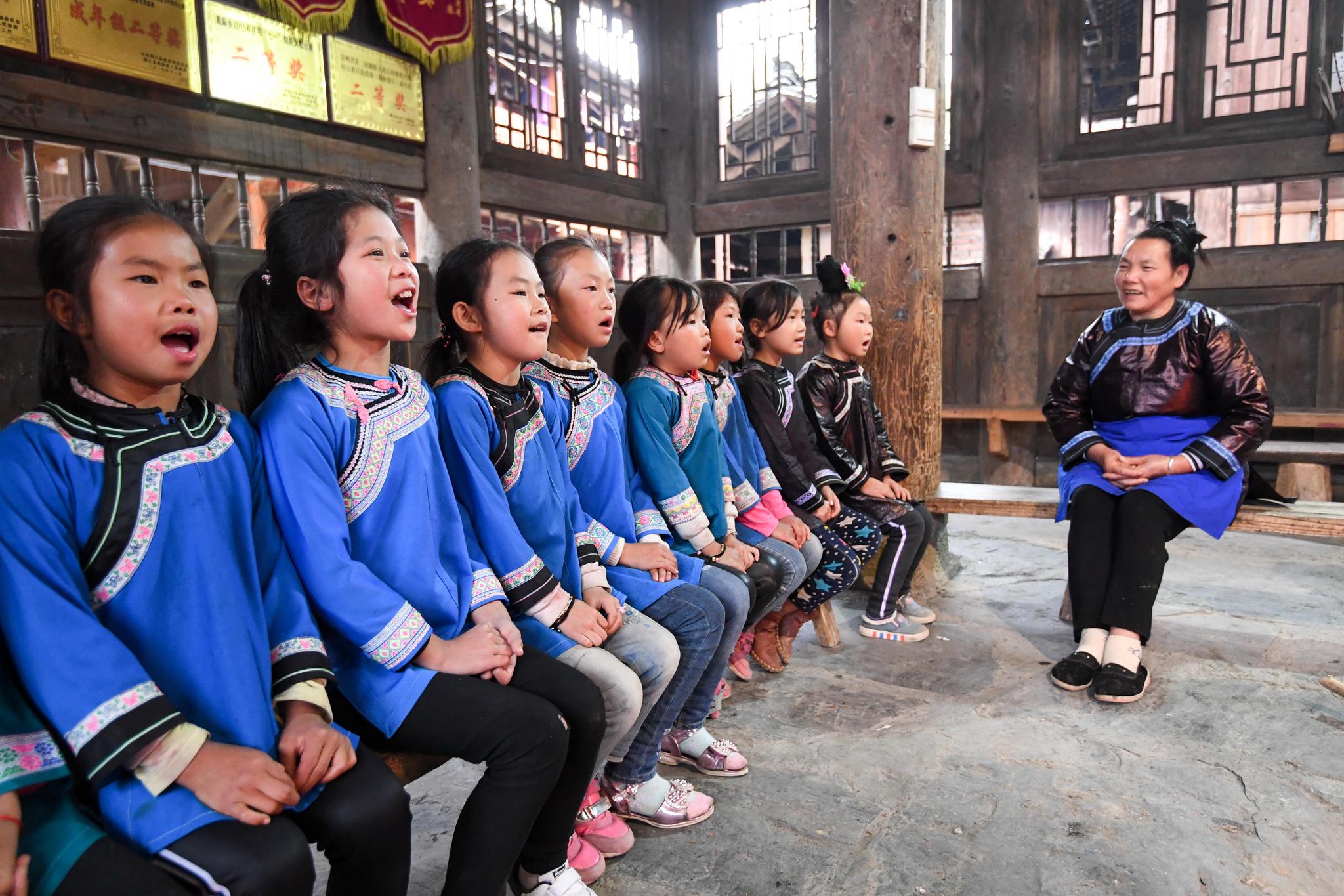 贵州榕江侗族大歌代代传