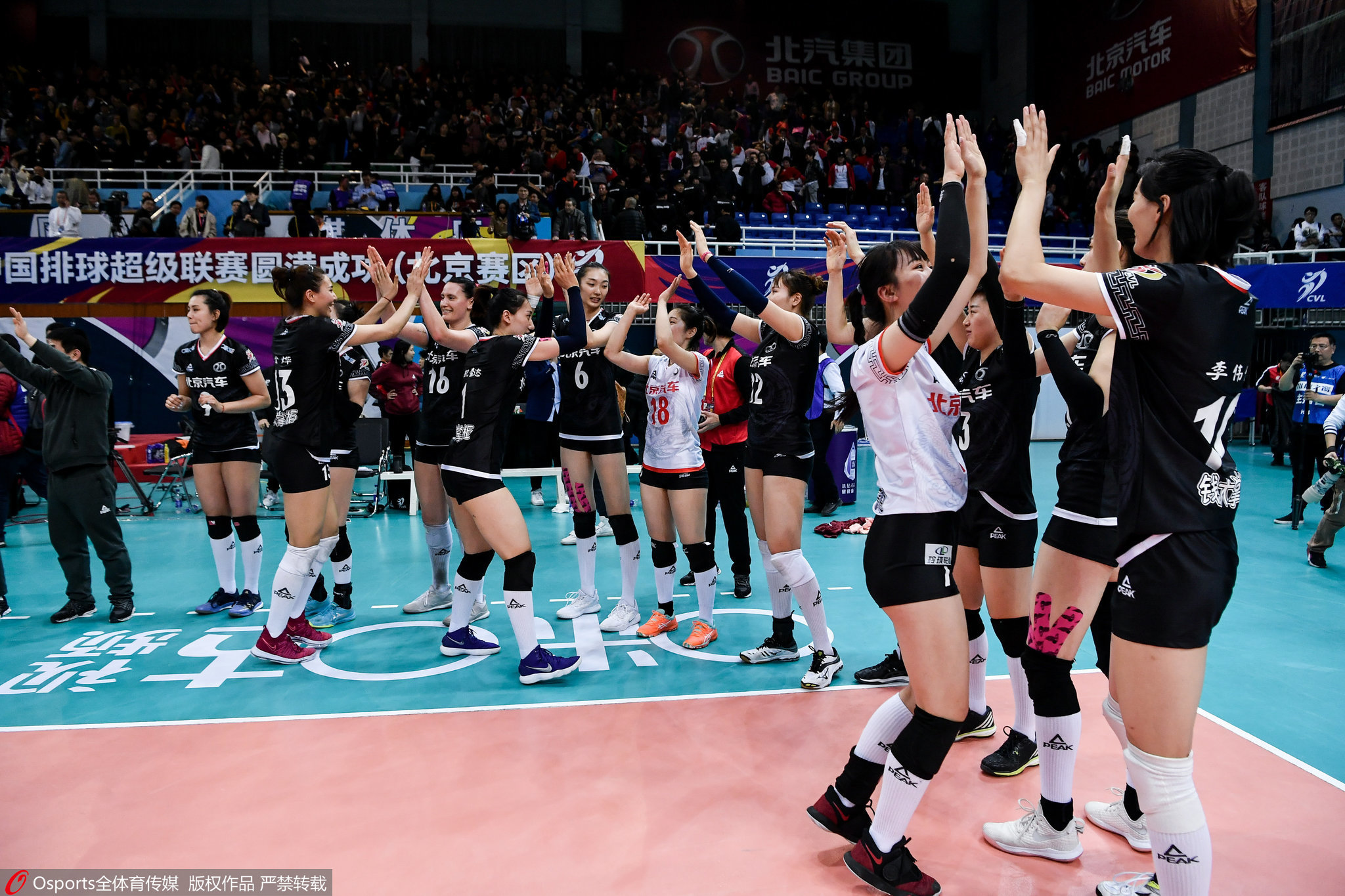 北京女排双杀天津女排,强势拿下冠军点|天津队
