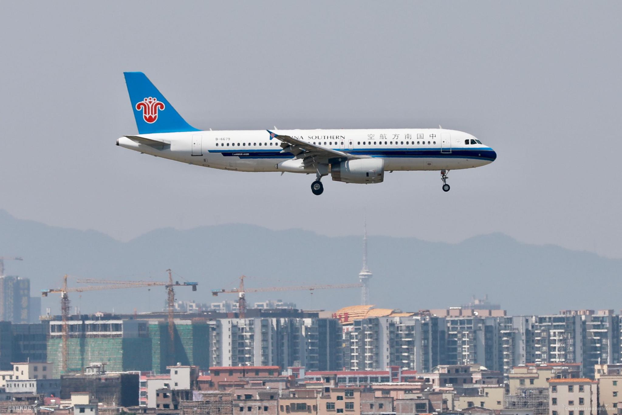 图:南航a320客机 刘艺摄民航资源网2019年3月26日消息:近日,南航cz