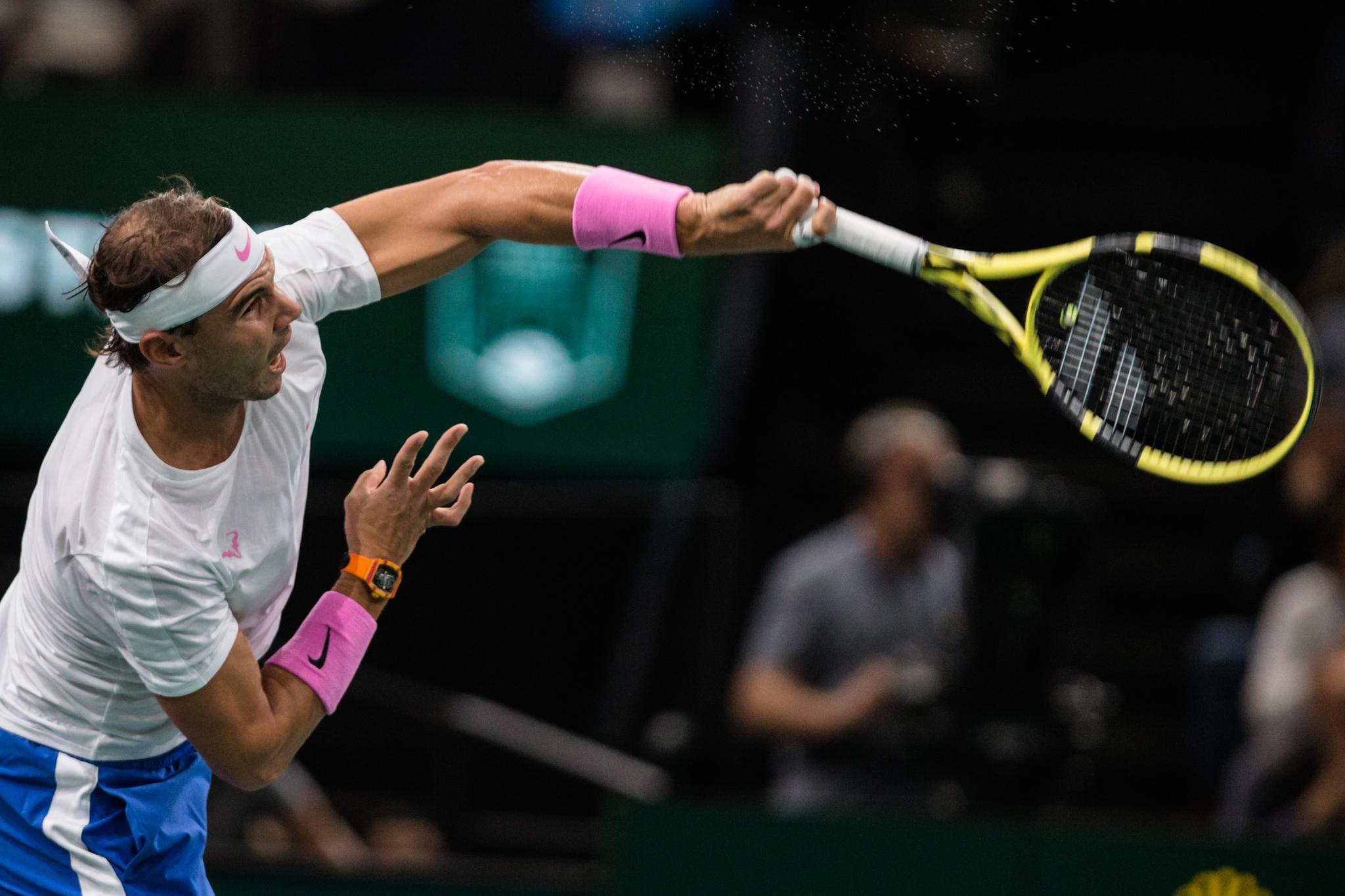 巴黎网球大师赛:纳达尔胜瓦林卡