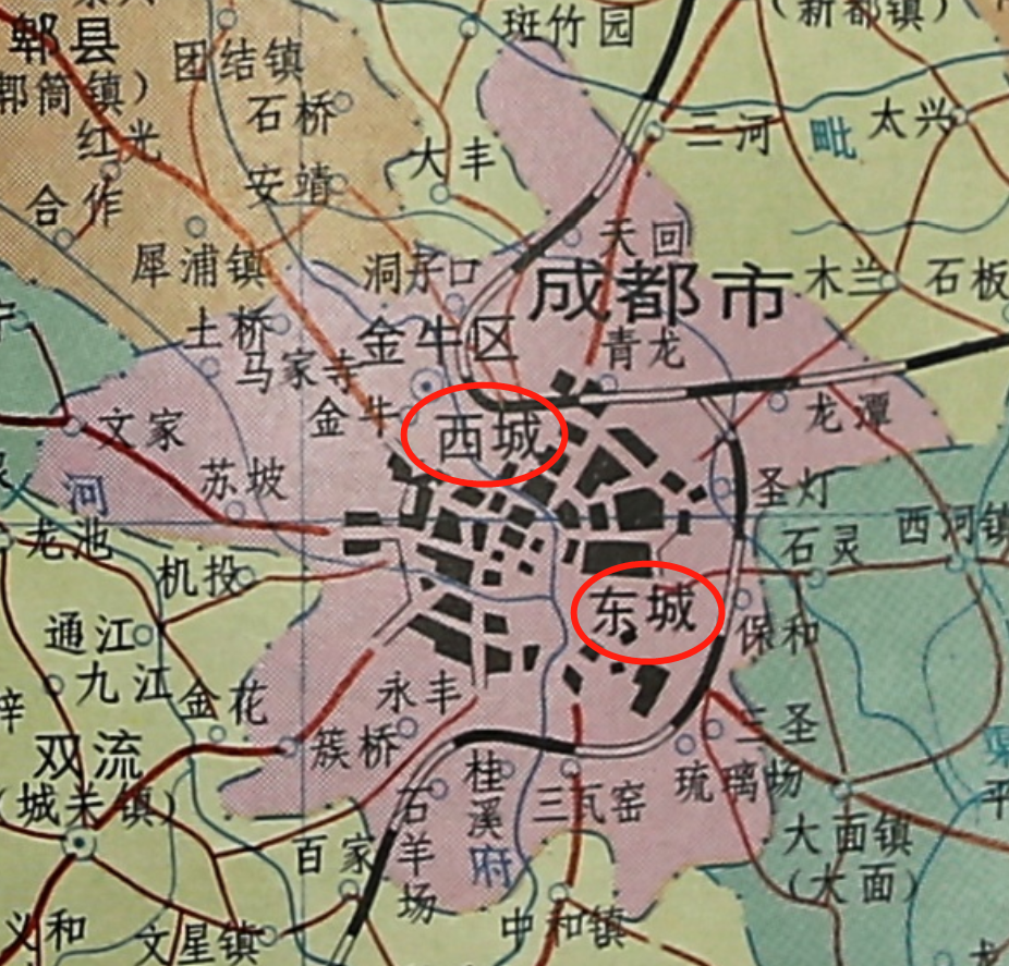 城市扩容400多倍70年成都成长的秘密在这7张地图