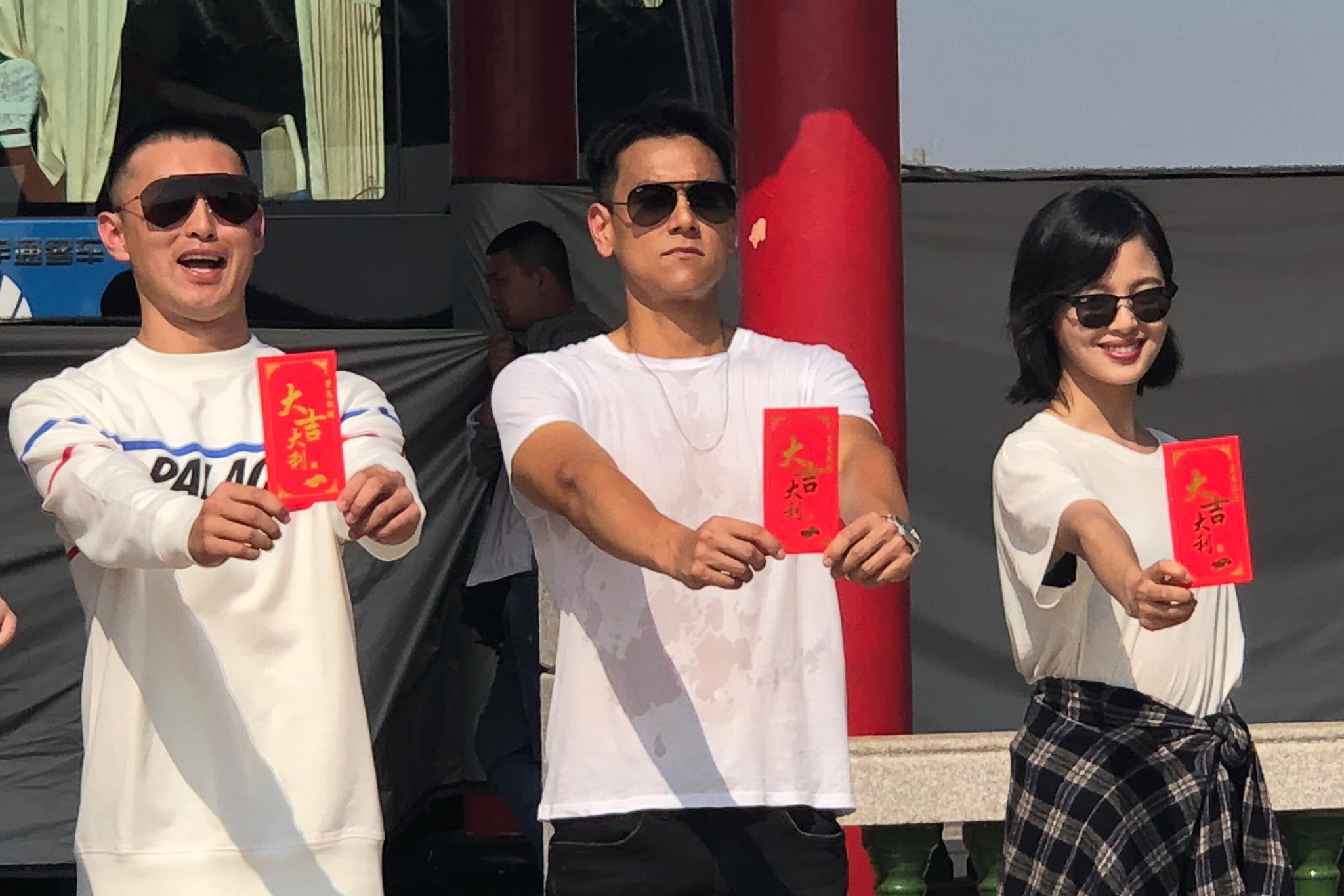 《紧急救援》正式宣布开机,现场,林超贤及主演彭于晏,王彦霖,辛芷蕾