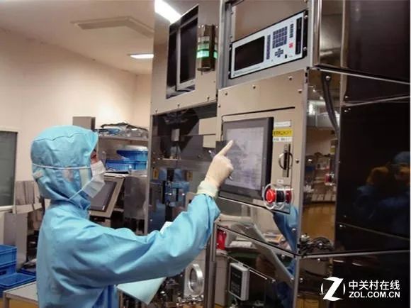 canon tokki蒸镀机 图源:中关村在线