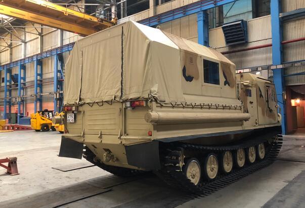 俄罗斯军用装甲车厂展示民用全地形车