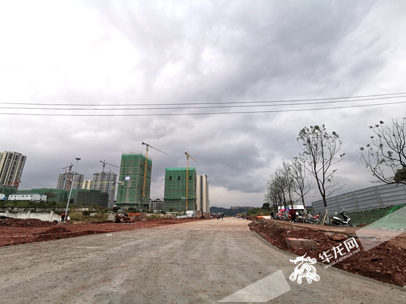 地铁6号线曹家湾站出入主干道明年五月完工