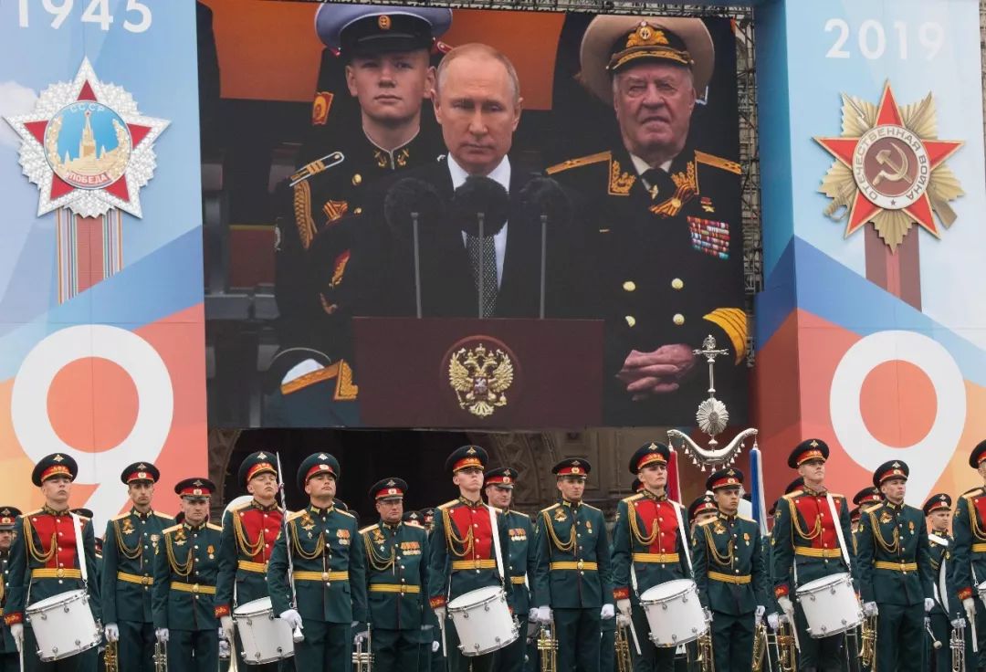 ▲资料图片：当地时间2019年5月9日，俄罗斯莫斯科，俄罗斯卫国战争胜利74周年阅兵在莫斯科红场举行，俄罗斯总统普京出席阅兵式。