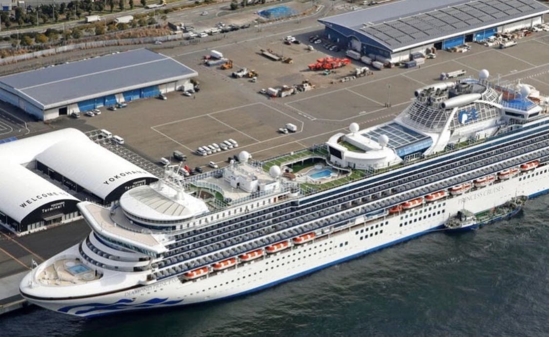 "钻石公主"号邮轮(图片来源于网络)