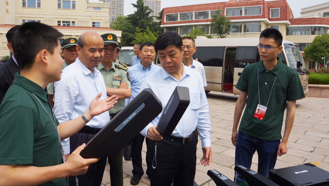 张峰出席上合组织青岛峰会无线电保障动员誓师大会