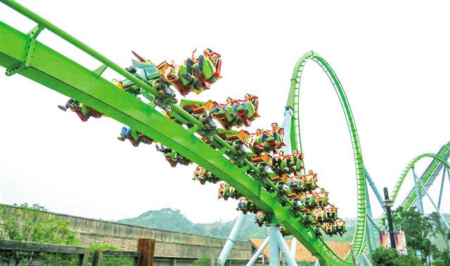 重庆欢乐谷,玛雅海滩水公园开业一周年