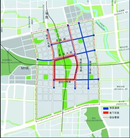 探秘济南cbd片区有一座神秘的地下城驾车可直通五指山超高楼