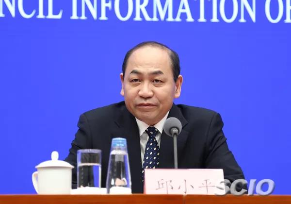 人力资源社会保证部副部长邱小平(刘健 摄)