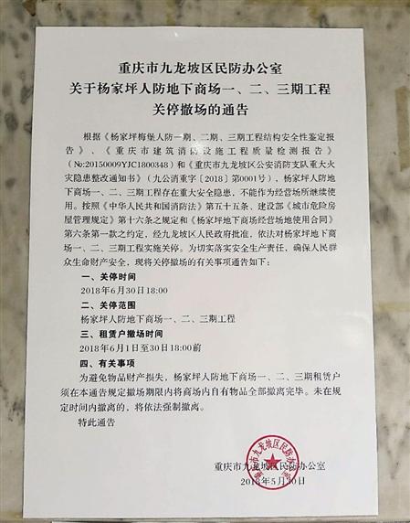 重庆“最老”地下商场将部分关停 地下商业发展何去何从？