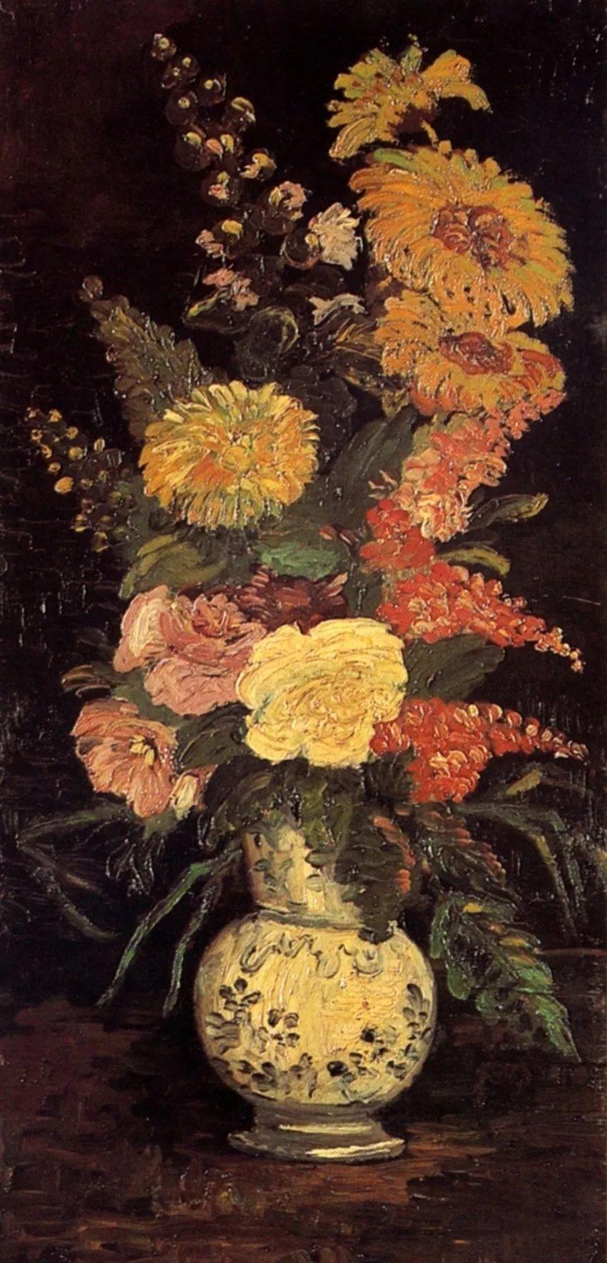 19世界绘画大师们笔下的花儿每一张都值得回味