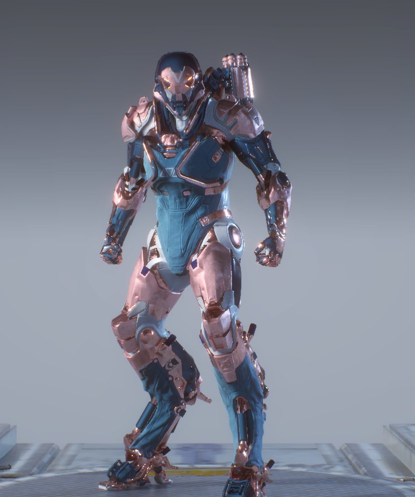 这是什么品味?国外玩家分享的《圣歌》机甲涂装