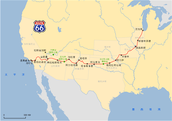 路上的美国史|美国的母亲之路:66号公路