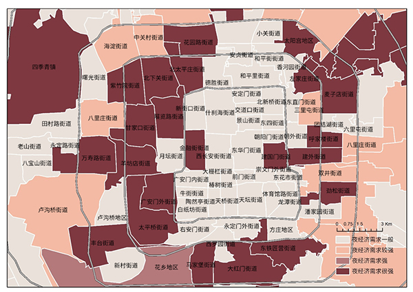 同衡城市研究从北京夜经济洼地金融街下班的人晚上去哪儿