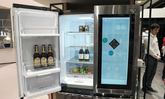 LG透明门冰箱