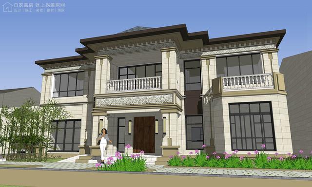 三段式传统欧式别墅欧式格调淋漓尽致浪漫风情娓娓道来