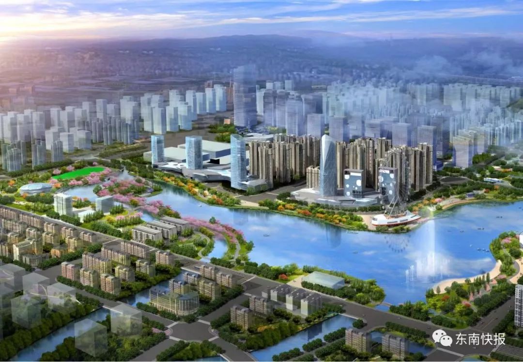 重磅福州晋安湖公园效果图曝光有比3个西湖还大的人工湖全省最高的
