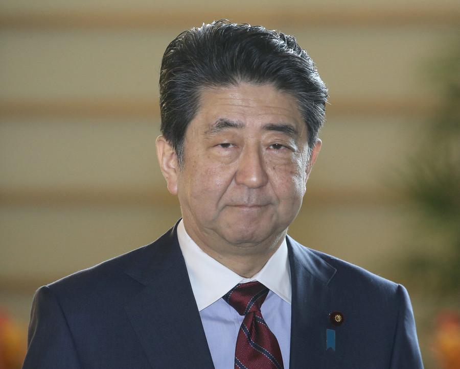 日本首相安倍晋三(时事通信社)