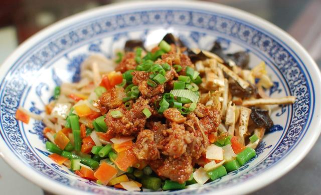 流涎的陕西美食临潼铁旦面