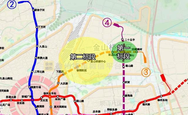 徐州地铁3号线线路图片
