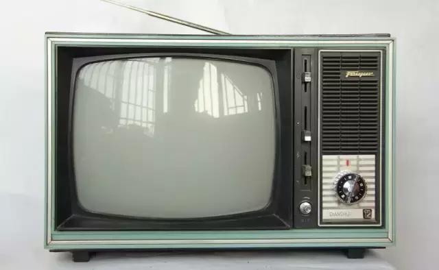 1,那个年代的电视机,虽然屏幕很小,还是黑白的,但是能看有趣的动画片