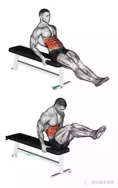9个最火的腹肌训练图解,腹肌就该这样练