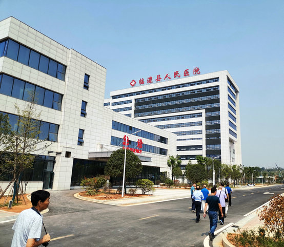 原创浮山松广播小城建起大医院杏林花绽满园春临澧县人民医院新院区