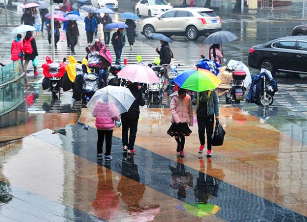 上海今冬90天里57天没太阳!连绵阴雨或至3月