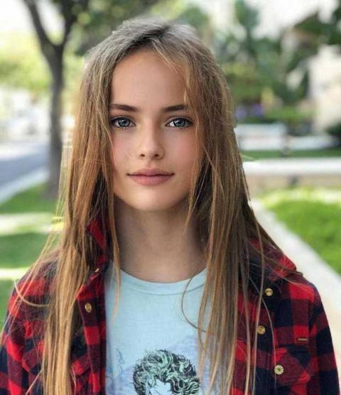 9岁被封"世界最美少女" 13岁的她更美了|超模|kristina|儿童_新浪新闻