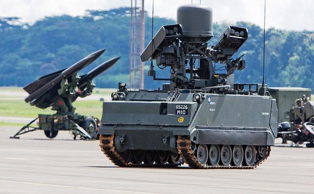 机动式9k38防空导弹 新加坡空军的作战能力毫无疑问是东南亚最强,其