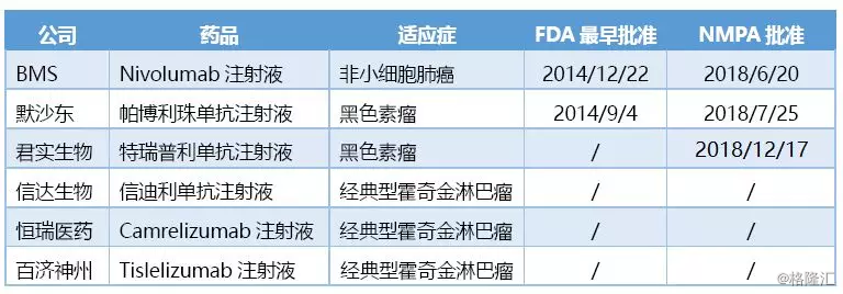 首个国产PD-1抗体药物特瑞普利单抗注射液获