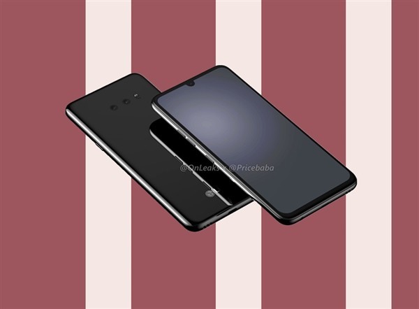 LG G8X渲染图曝光 水平双摄+屏下指纹