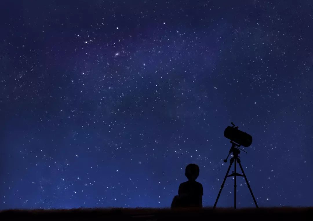 那个夜晚仰望星空的少年,他的眼神也像星空一样,深邃澄净.