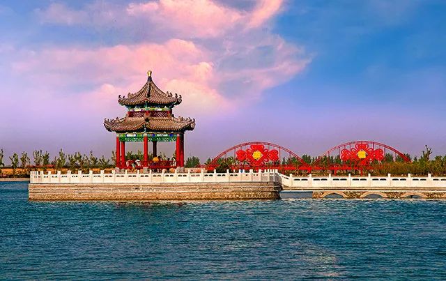 关中米粮川" 大荔美,美在全域景区,靓丽多彩 位于县南洛河北岸的国家