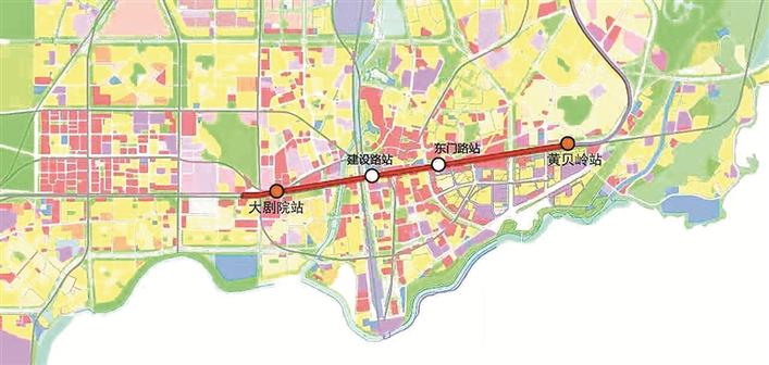 5号线西延线线路示意图.