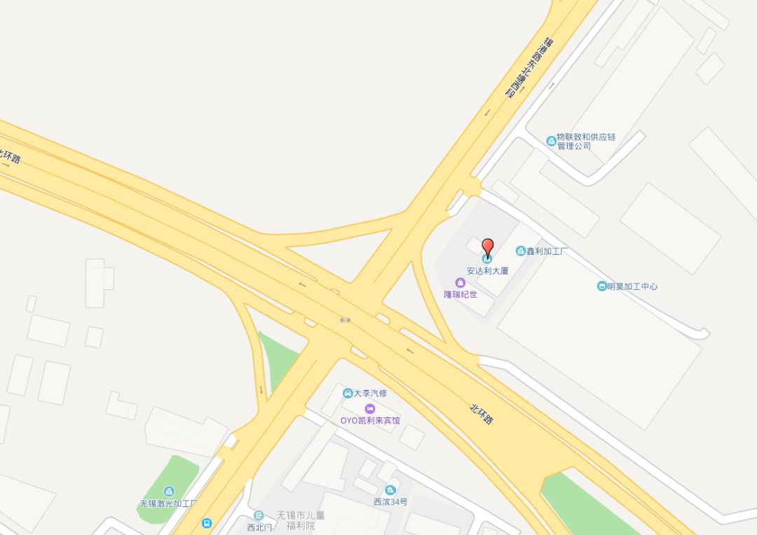 江苏市长:无锡侧翻高架桥:设计单位为苏交科 工程仅22个月 图片来源:百度地图截图
