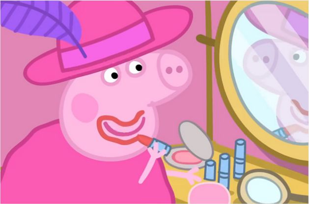 小猪佩奇确认过眼神做最精致的社会人儿